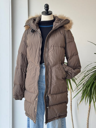 Parajumper AS IS Long Bear Parka Coat - couple marks, Small