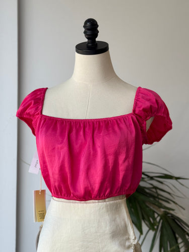 Wilfred NWT Ethereal Top in Bright Rose, Small