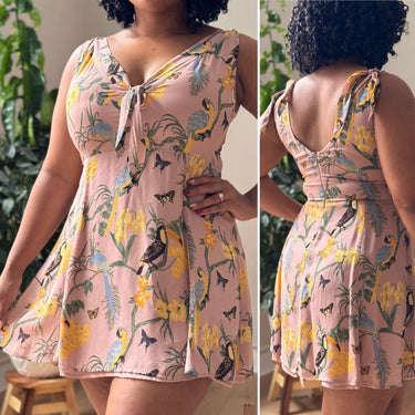 Reformation Nola Dress in Conga, 12