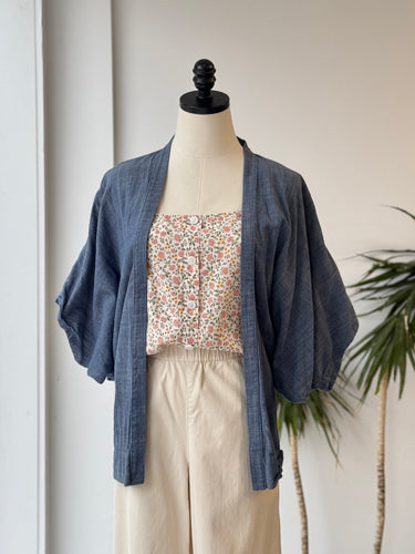 Curator Chambray Cardigan, XSmall