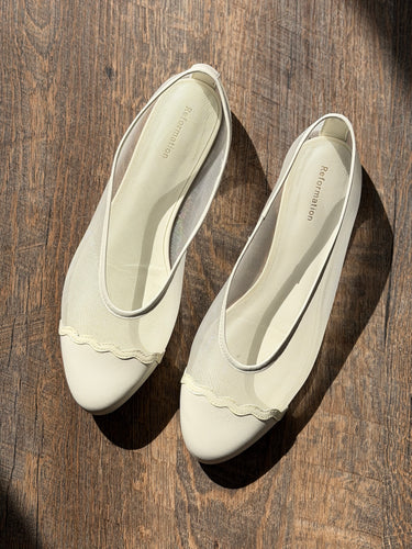 Reformation Tamara Mesh Flats, 6