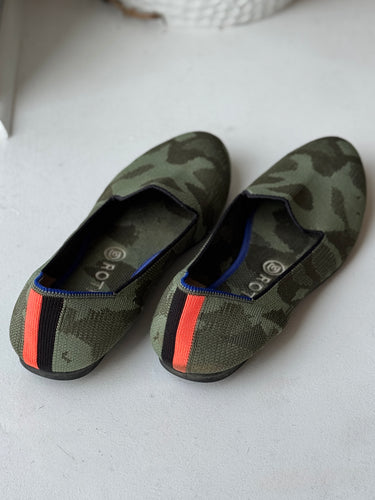 Rothy's Camo Smoking Flat, 9