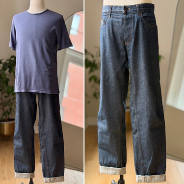 Naked & Famous "Easy Guy" Selvedge Denim Jeans, Men's 34