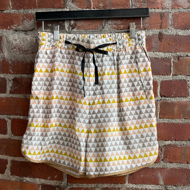 Mauro Grifoni Geometric Drawstring Shorts, 40