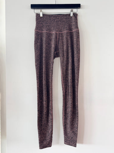 Beyond Yoga Pink Heathered Leggings, Small