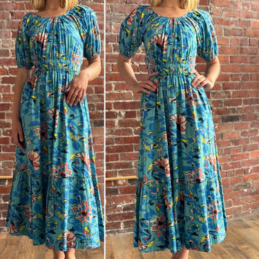 Cleobella NWT Misha Ankle Dress in Calypso, XSmall