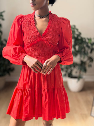 Sea New York Scarlet Gaia Dress, 0