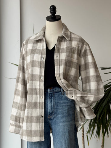 Rails Tripp Plaid Shirt Jacket, Medium