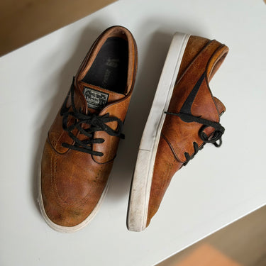 Nike Leather Sneakers, Men's 13