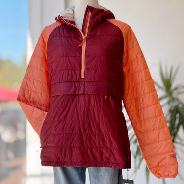 Strafe Aero Pullover Insulator Jacket in Pinot NWT retail $359, Large