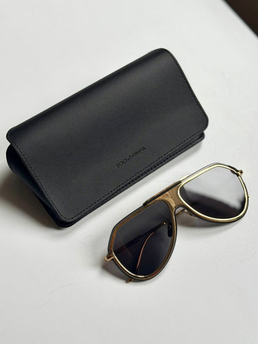 Dolce & Gabbana Gold Sunglasses, retails $830