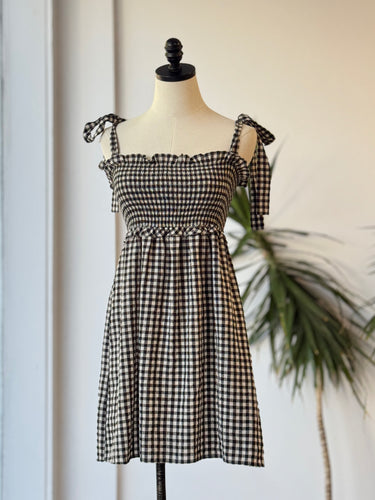 Reformation Dawson Plaid Dress, Medium