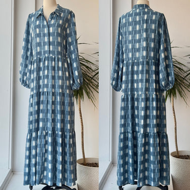 Pomander Place NWT Blue Patterned Dress, XLarge