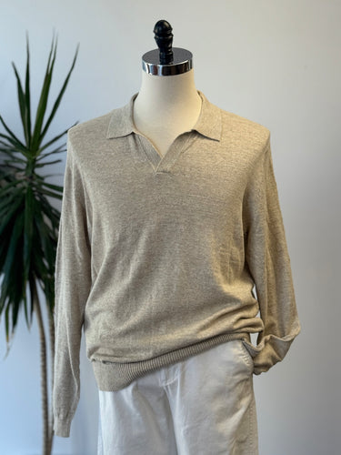 Rodd & Gunn Oat Polo Sweater, Men's Large