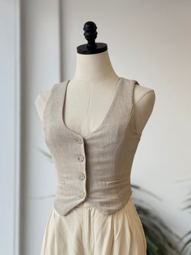 Wilfred Oat Vest, 00