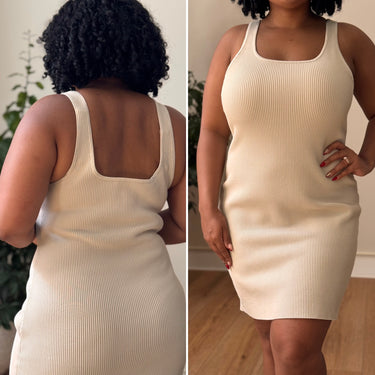 Babaton NWT Sculpt Knit Tank Mini Dress , XLarge