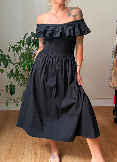 Hill House Black Akilah Nap Dress, Small