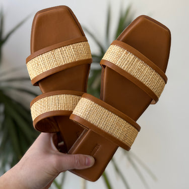 Bembien Woven Slide Sandals, 38