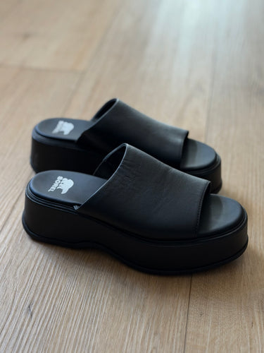 Sorel Black Sandals, 7
