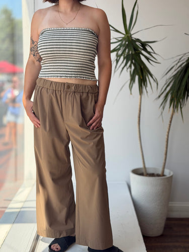 Varley Nutemg Wide Leg Pants, Medium