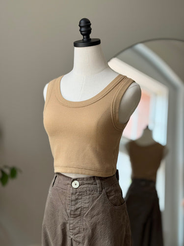 Madewell Waffle Knit Tank Top, small