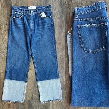 Reformation Fawcett Jeans In Solomon Wash, 29