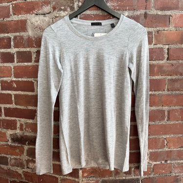 ATM NWT Heather Grey Long Sleeve Shirt, XSmall