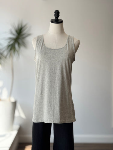 LL Bean Gray Tank Top, Medium