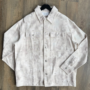 Maison Kitsune NWT Smoke Print Overshirt, Men's Medium