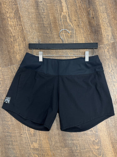 Oiselle Black Running Shorts, Small