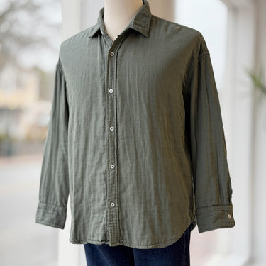 Boyville Green Button Up Shirt, Men's Medium