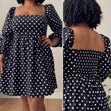 Reformation Polka Dot Mini Dress, 12