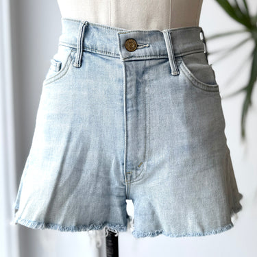 Mother x Candice The Swooner Fray Shorts, 26