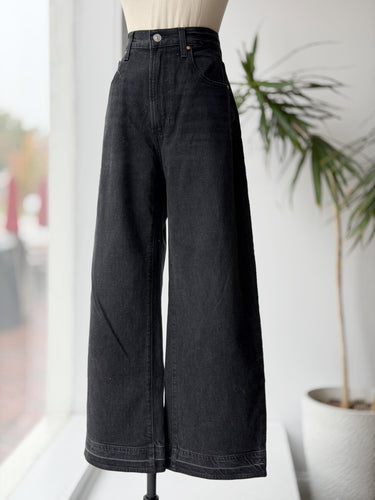 Paige Arellia Ankle Black Jeans, 27