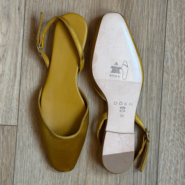 Doen Satin Grosgrain Flats, 35