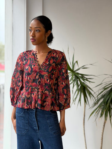 Doen Camellia Top - AS IS, Small
