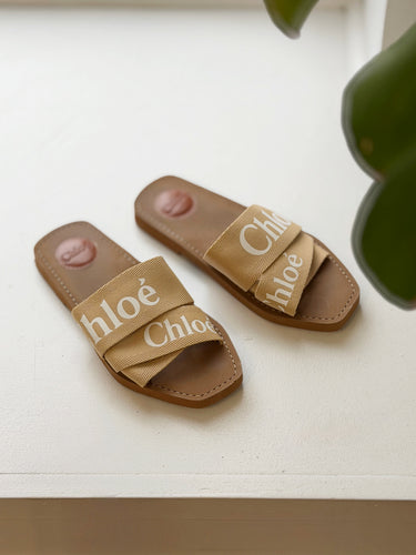 Chloe Woody Sandals, 37