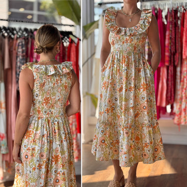 Cleobella Zoe Midi Dress, XSmall