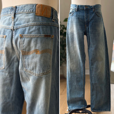Nudie Jeans Co Rad Rufus Streaky Worn Jeans, Men's 36x34
