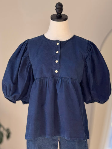 Rudy Jude Indigo Day Blouse, XSmall