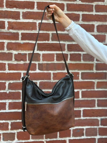Rough & Tumble Small City Safari Single Zip Bag in Fuentes & Nero