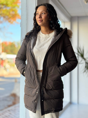 Parajumper AS IS Long Bear Parka Coat - couple marks, Small