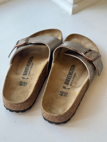 Birkenstock Catalina Metallic Sandals, 40/9 narrow