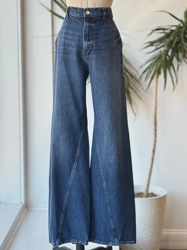 Anine Bing Wide Leg Jeans, 29