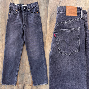 Levi's Ribcage Straight Ankle Dyed Jeans, 27