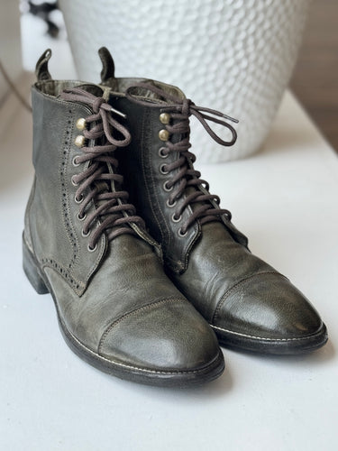 Benheart Cappellini Boots in Olive - retail 400, 39