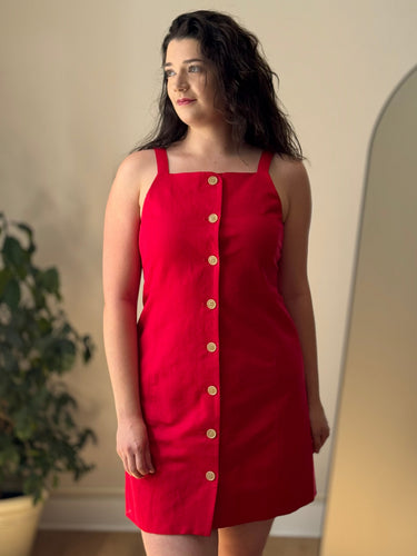 Alex Mill NWT Alexis Dress in Crimson, large