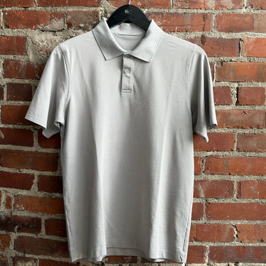 Lululemon Grey Polo Short Sleeve Shirt, Men's XSmall