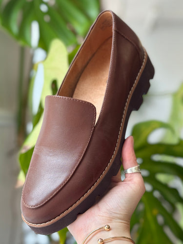 Vionic Brown Loafers, 8