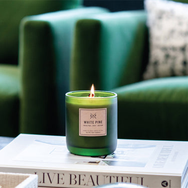 White Pine 8.5 oz. Balsam + Feather Candle